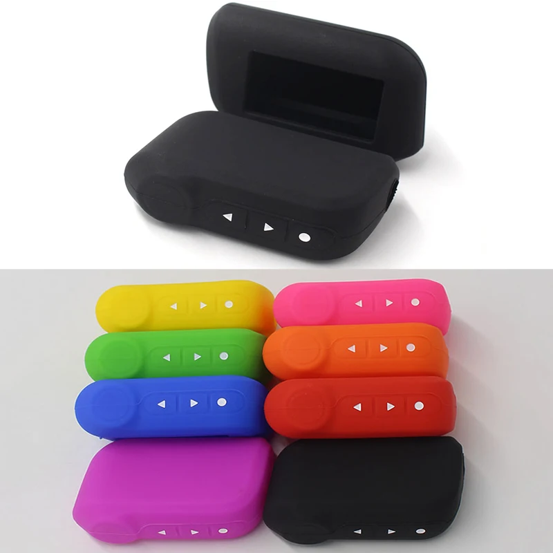 Keychain Silicone Cover Key Case Prefect For Starline 2025 A93 Two new Way Car Alarm Remote Controller For Starline A63 LCD Transmitter