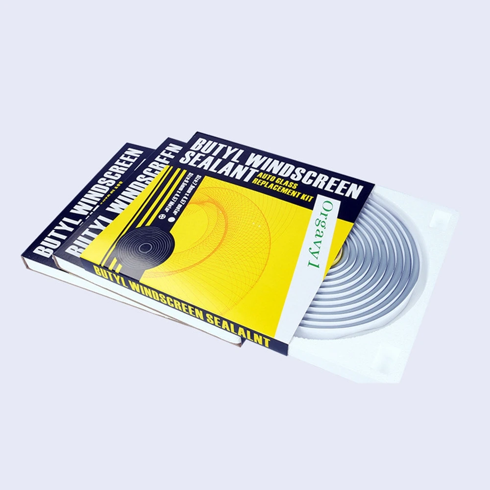 177 Inch Butyl Rubber new Car Headlight Sealant Windshield Sealing Solid Glue Interior 2025 Shock Absorbing Horn Cushioning Accessories