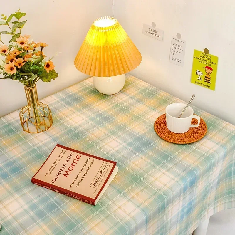 Desk Bedside Cabinet Coffee Table Cover Velvet Table Cloth Toalha De Mesa Para Festa Korean Room Decor TRJX01