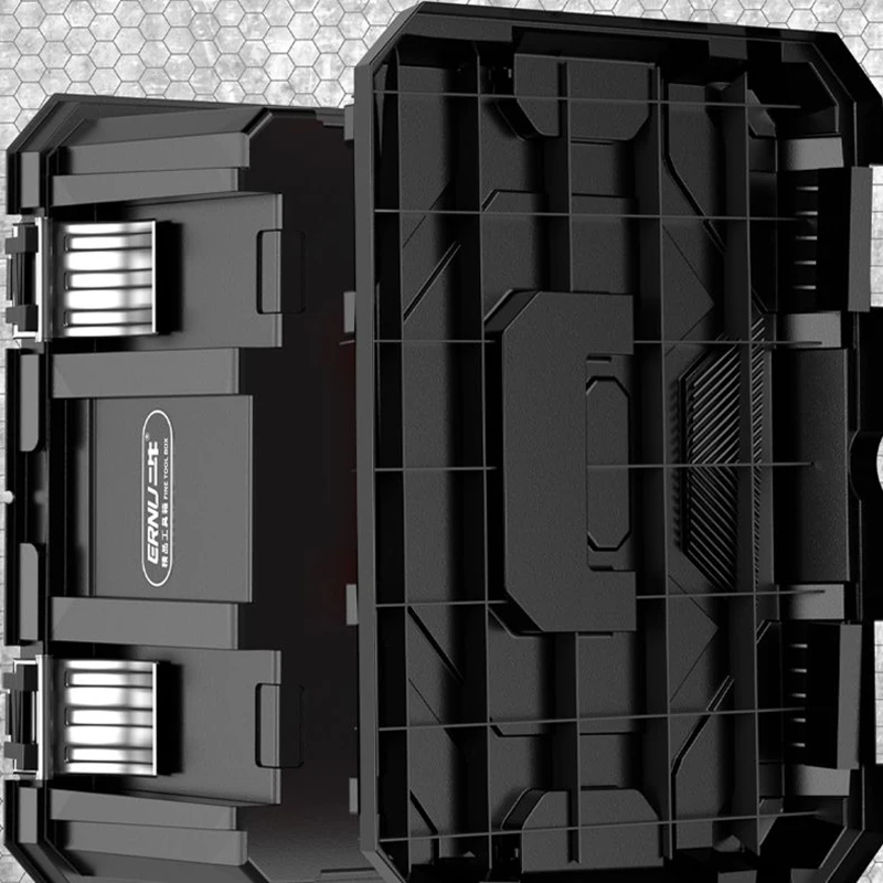 Multifunctional Large Tool Box Waterproof Shockproof Sealed for Household Storage Electrician Woodworking Plastic Tool Box