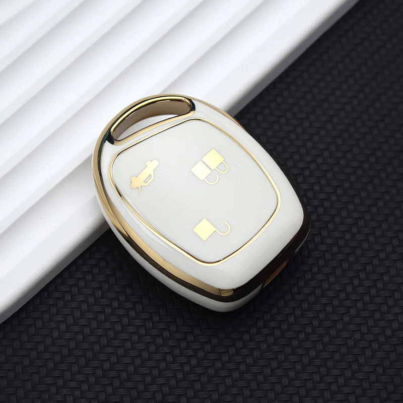 3 Buttons TPU Remote Holder Case Fob Key Cover for Ford MONDEO FIESTA FOCUS C-MAX S-MAX TRANSIT KA GALAXY