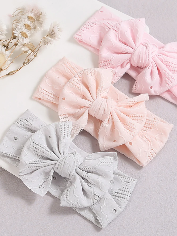 Baby Girl Headband Soft Elastic Soft Bow Headbands Cute Baby Head Band Hair Bands For Newborns Bowknot Baby Hair Accessories