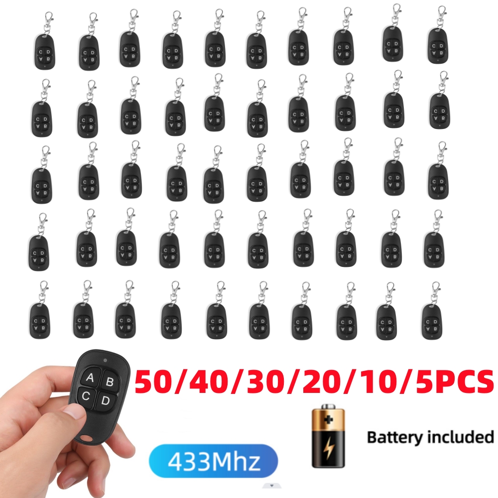 2025 433Mhz Remote Control 4CH new Auto Copy Opener Controller For CAME Duplicate Key Fob 433.92mhz Cloning Gate Garage Transmitter