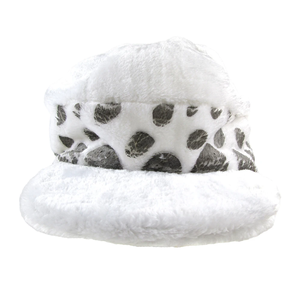 Brdwn Cosplay Trafalgar Law spotty Cap Soft Plush Hat Beanies
