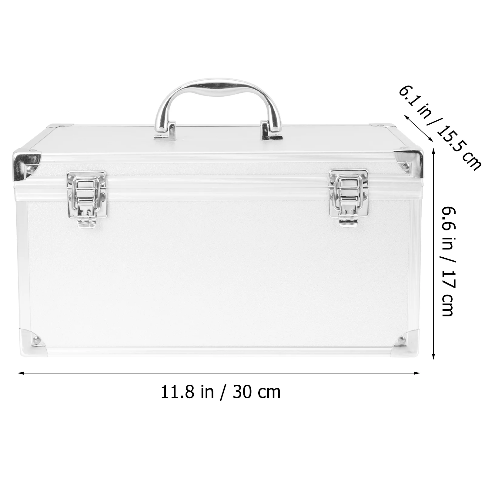 Toolbox Household Medicine Organizing Case Cabinet Portable Aluminum Hard Multi-Purpose Tool Boxes For Trucks Office Home