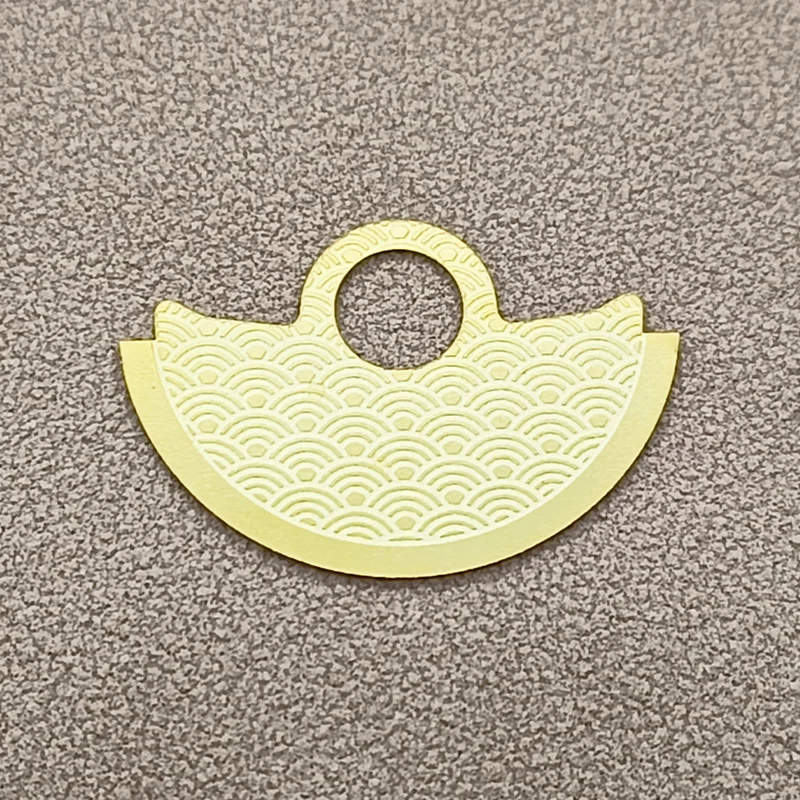 Wave Pattern NH35 NH36 Automatic Hammer Rotor Metal Patch Fit Seiko 4R35 4R36 NH35 NH36 Movement SKX007 Watch Movt Repair Guard