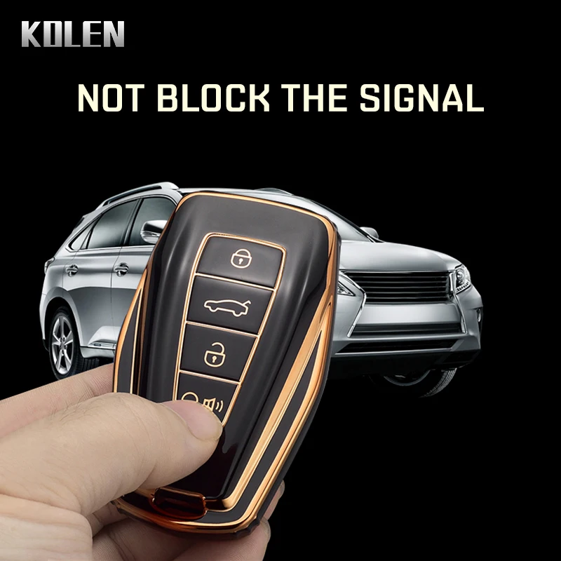 New TPU Car Remote Key 2025 Case Cover Shell For Geely Coolray 2019-2020 Atlas new Boyue NL3 Emgrand X7 EX7 SUV GT GC9 Borui Accessories