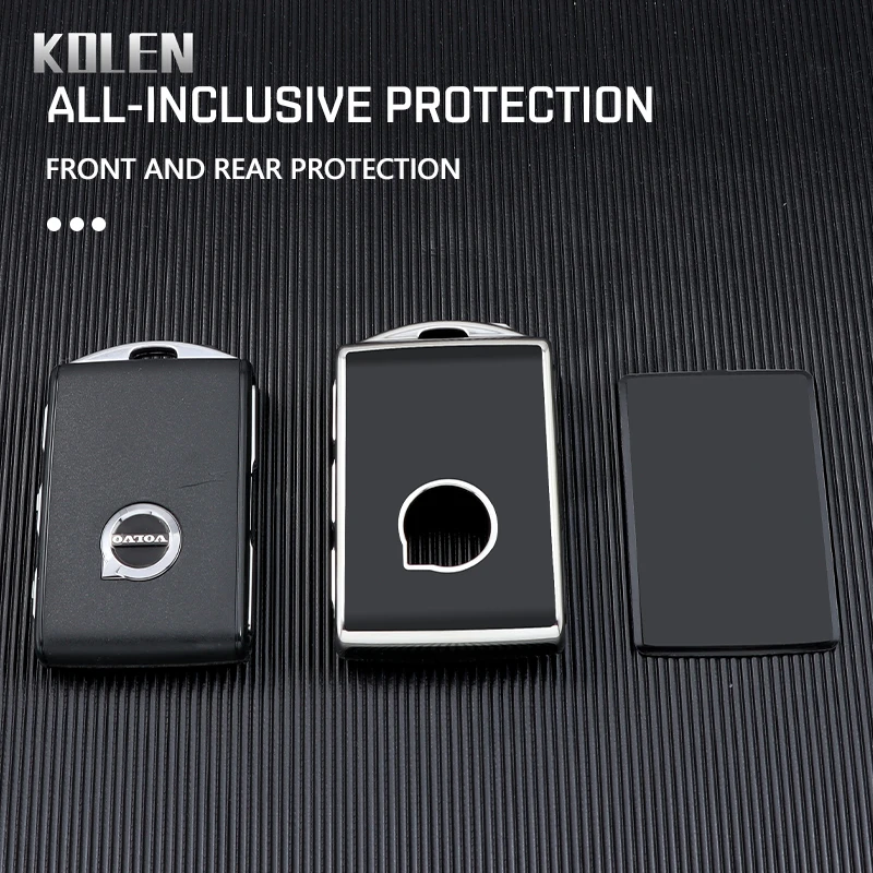 TPU Car Remote Key Case Cover Shell For Volvo S60 S90 XC40 XC60 XC90 V60 V90 C40 Polestar 1 Polestar 2 Protector Fob Accessories