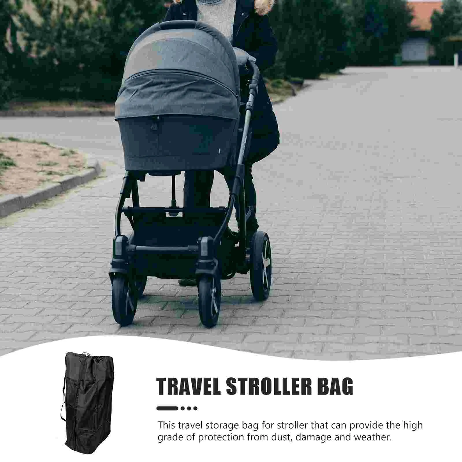 Stroller Travel Gate Check Airplane Carrier Cover Luggage Suitcase Storage Carrying Pushchair Carry Double Baby Travelling Nylon