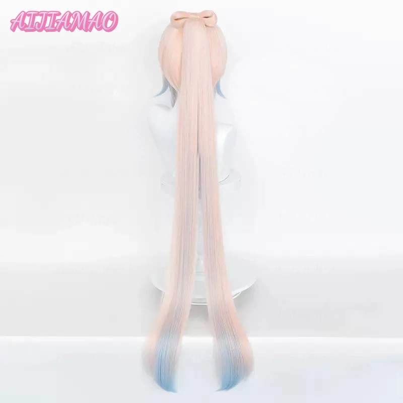 Impact 2025 Kokomi Cosplay Wig Pink Mixed Blue Wig Cosplay new Anime Cosplay Wigs Heat Resistant Synthetic Wigs +Wig Cap