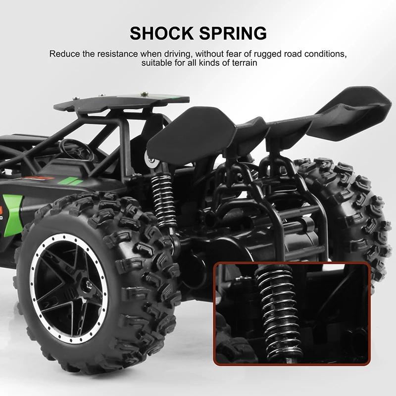 2.4GHZ 1:18 RC Car 15KM/H 2025 Mini High Speed Car Radio Controled hine Remote Control Off Road Car Toys For Children new Kids Gifts