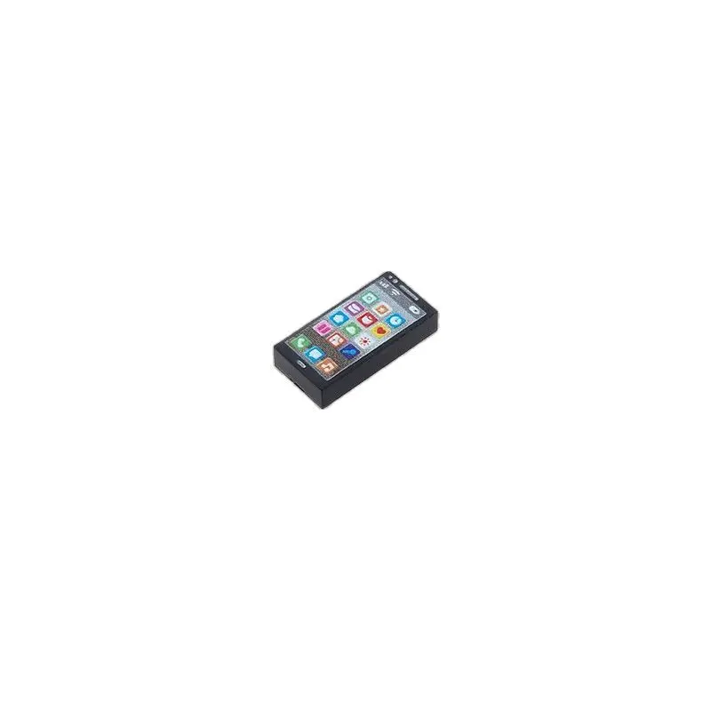 MOC 10PCS 3069 Modern Mobile Phone Printed Pattern Building Blocks Scene Matching Compatible Accessories DIY Toys Children Gifts