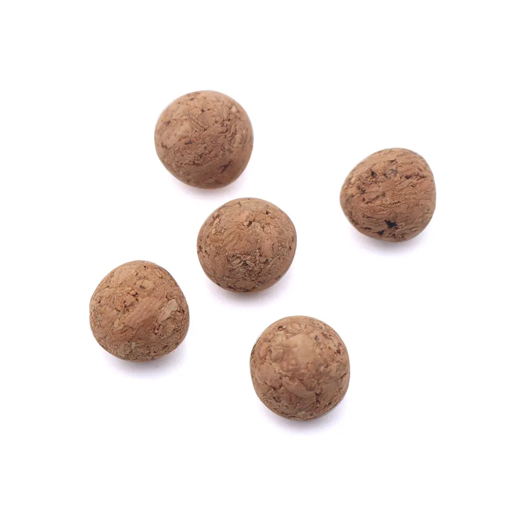 20pcs Carp Fishing Accessories Cork Ball 10mm Pop Up Boilie Fishing Bait Floating Method Feeder Hair Rig Fishing Tackle Lures