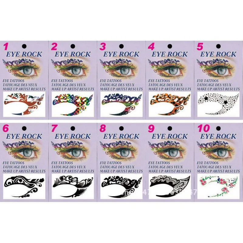 Leopard Lace Eyeliner Sticker new 2025 Reusable Double Eyelid Line Sticker Waterproof Eye Makeup Self-adhesive Eyelid Sticke Makeup Tools