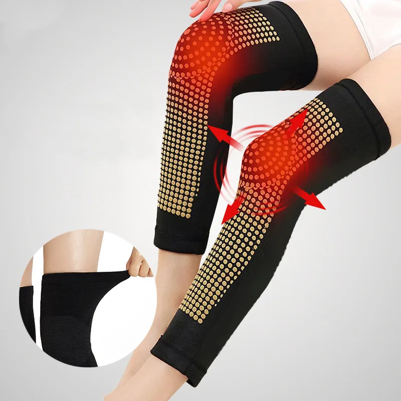 1Pair Wormwood Self new Heating Knee Sleeve Warmer Knee 2025 Pad Women Men Older Arthritis Joint Pain Relief & Tendonitis Injury Recovery