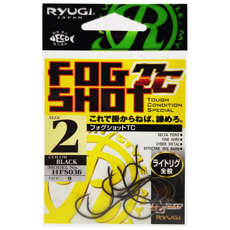 RYUGI Finesse Dropshot Fishing Hook Japanese Fish Hook Ice Fishing new Thin Hook Ringed Eyes Fishhook Fishing 2025 Accessories Fish Goods