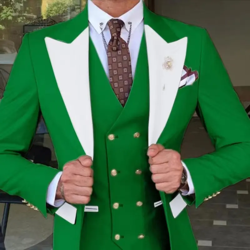 New Arrival 2023 Men's Formal Suit with Plus Size Options for Wedding Parties Trajes Elegante Para Hombres Trajes De Hombre