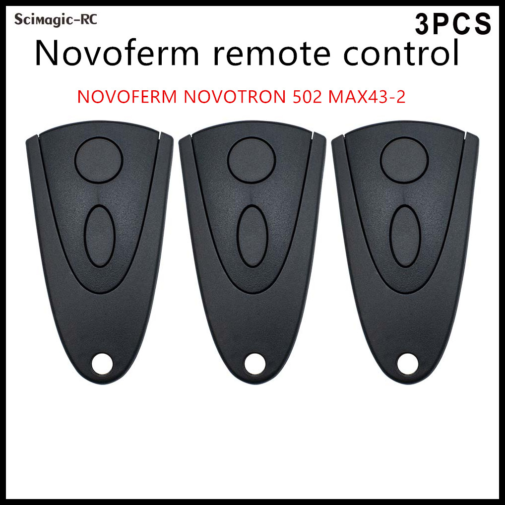 Remote Control 433.92mhz For NOVOFERM NOVOTRON 502 MAX43-2 504 MAX43-4 512 522 524 433MHz MTR43-2 MCHS43-2 MNHS433-02 MNHS433-04
