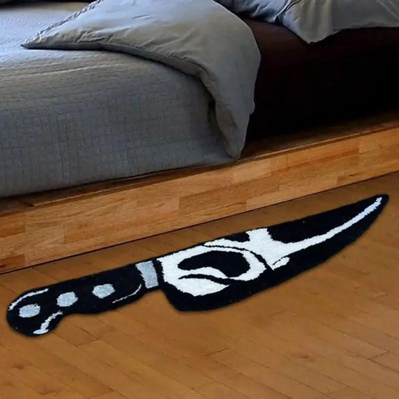 Bedroom Floor Mat Creative Scary new 2025 Rug Mats Non-skid Bedroom Rug Washable Rug For Office Living Room Home Decor