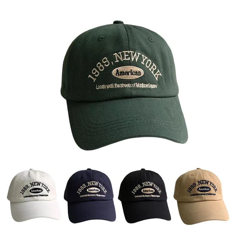 Baseball Caps Adjustable Casual new Cotton Sun Hats for Men and Women Fashion Solid Color Sports Snapback 2025 Hats Sun Caps
