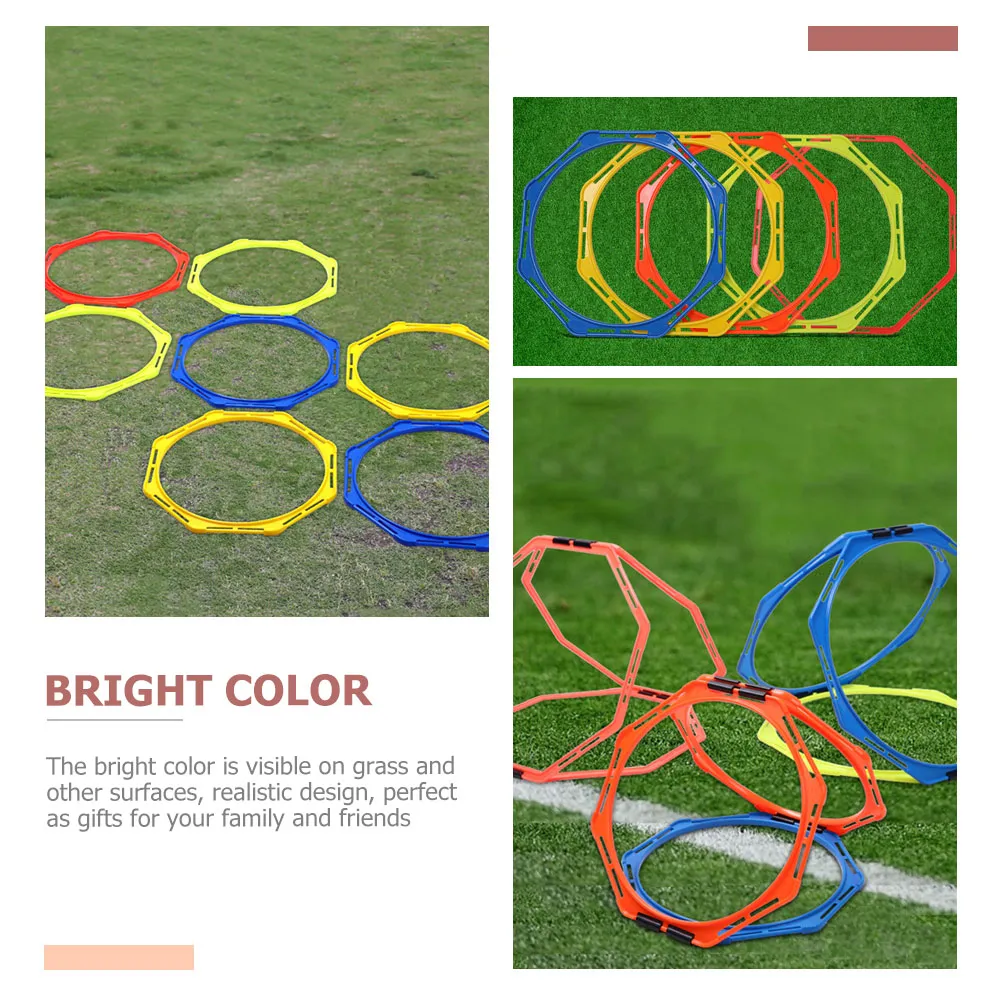 Training Rings Agility new Football Ring Equipment Circles Soccer Footwork 2025 Ladder Exercising Multi Supplies Hex Hurdles Exercise