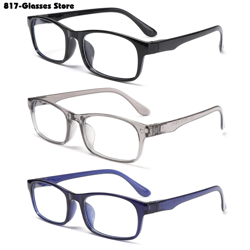 Anti-blue Light Reading Glasses Unisex Ultralight Vintage Classic Presbyopic Eyewear +1.0 To +4.0