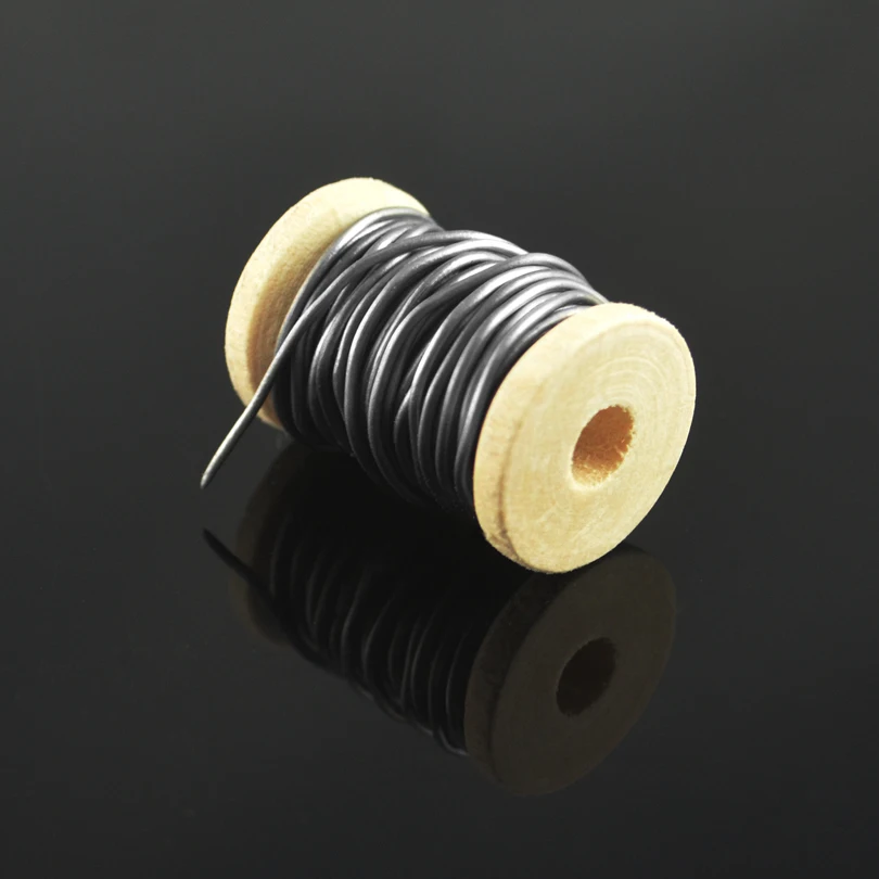 MNFT 2Pcs Dia 0.5 mm/1.0mm Soft Lead Wire Spool for new Fly Tying Fishing 2025 Material for Weight Line