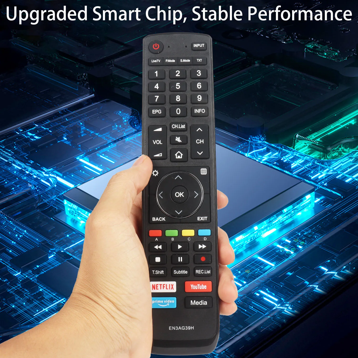 New EN3AG39H Remote Control Compatible With Hisense R7 R8 series LCD LED TV 50R7 55R7 65R7 75R7 85R7 Replacement Controller