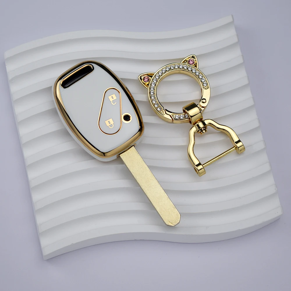 2025 2 3 4 Buttons TPU Car Key Case Cover for Honda Fit CIVIC new JAZZ Pilot Accord CR-V Freed Freed Pilot StepWGN Insight Key Shell