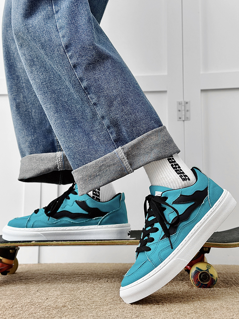 2025 Haruku Men Platform Canvas Shoes 2024 Spring Summer Low top Casual Sneakers new Men Comfortable Vulcanized Shoes Zapatillas Hombre