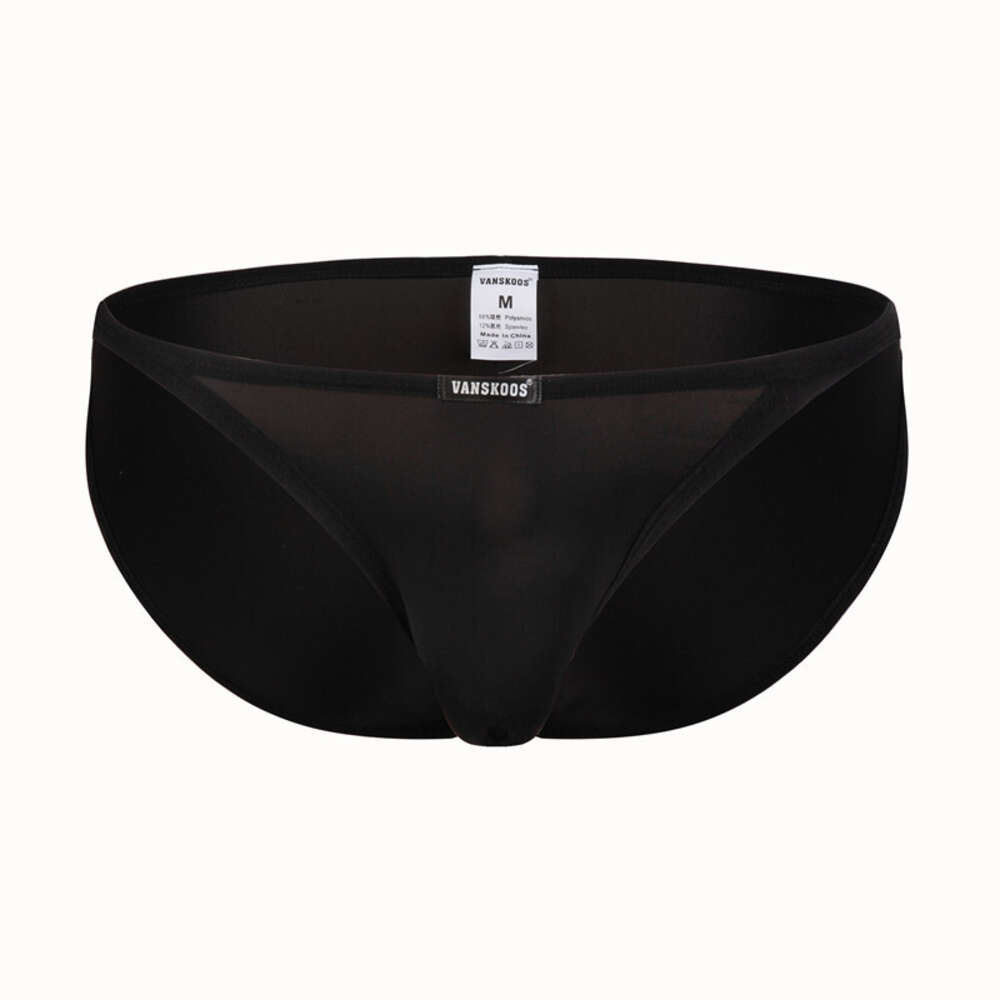 Ddmytiger Couple Bikini Ice Silk Swimming Underwear Narrow Edge Triangle Pants Men S VS XSJ H
