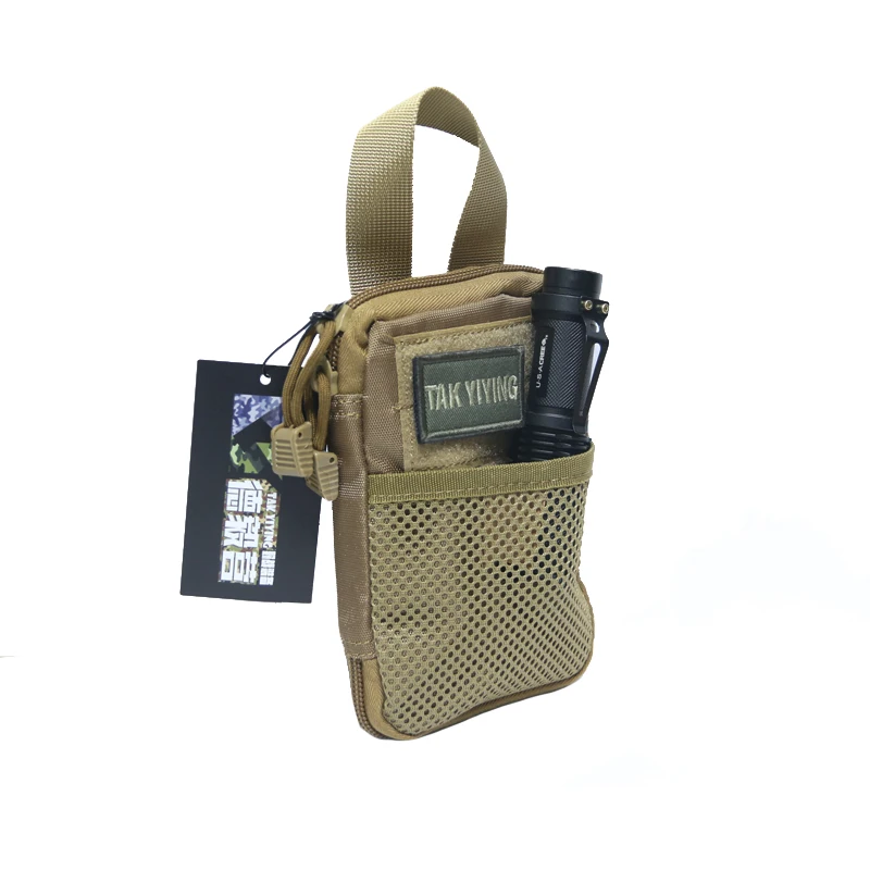 TAK YIYING Molle Tactical Medical First Aid Hunting Pouch Travel Pocket Organizer EDC Pouch Bag Nylon