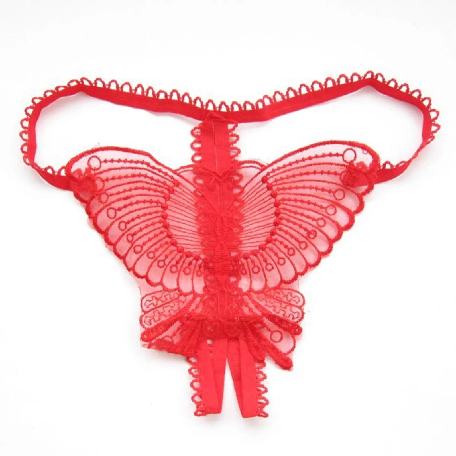 Sexy Thongs For Women Butterfly Lace Micro Women Open Thongs G Strings Transparent Underwear Sexy Panties For Women Lenceria