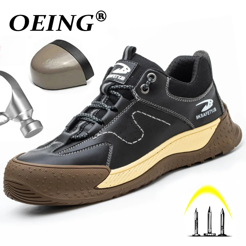Male 6KV 2025 Insulated Anti-smash Anti-puncture Safety Shoes new Men Waterproof Composite Toe Work Sneakers Indestructible Shoes Boots