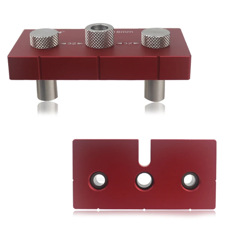 2-10mm Wood Drill Guide Doweling Jig Kit Locator Vertical Hole Puncher Positioning Furniture Connecting Woodworking DIY Tools