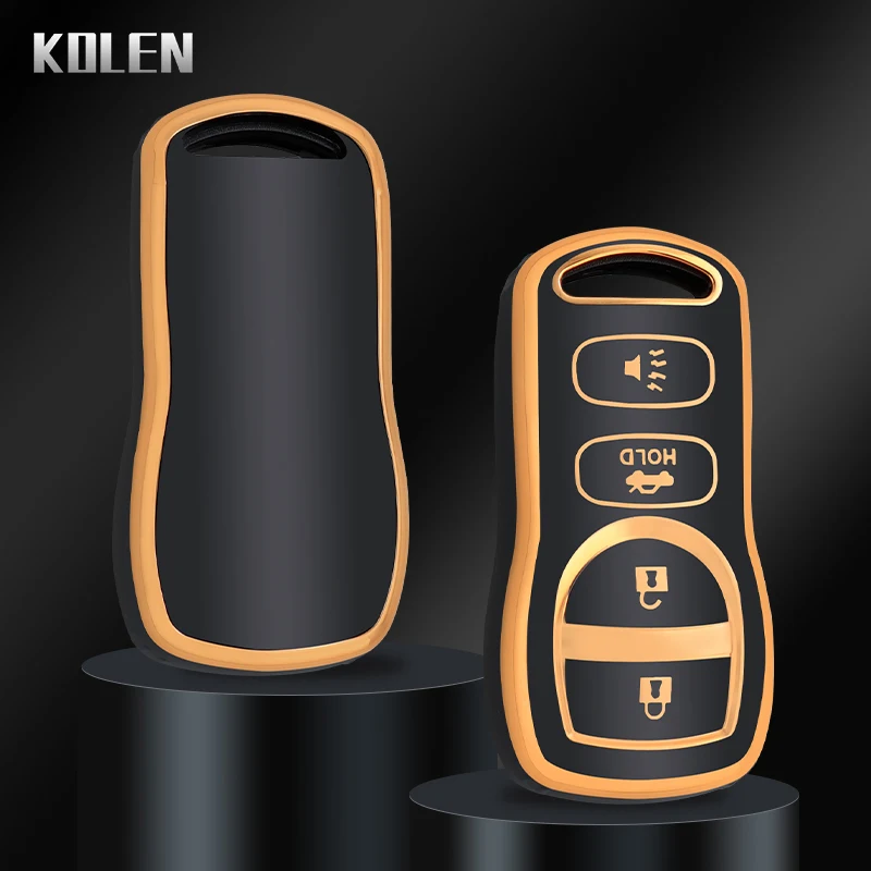TPU Car Remote Key Case Cover Shell Fob For Nissan Armada Frontier Murano Pathfinder Quest Titan Xterra For Infiniti Accessories