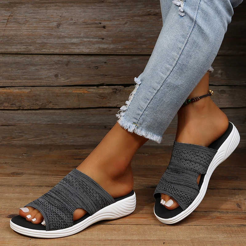 Shoes Women 2023 New Sandals Beach Sandals Woman new Slip On Elegant 2025 Ladies Shoes Slipper Sexy Female Zapatos De Mujer Footwear