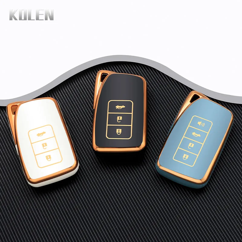 New TPU Car Remote Key Case Cover Shell Fob For Lexus NX IS RX ES 2025 GX LX LS UX GS 200 260 300 350 new NX200 NX300 RX350 ES300 Keyless