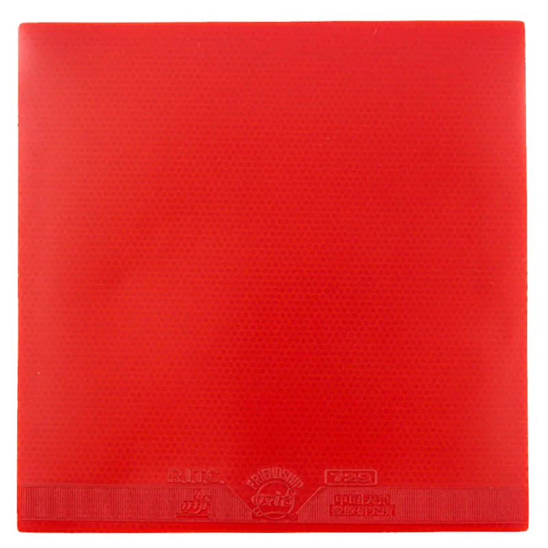 Friendship 729 Cross Series Table Tennis Rubber Tacky Pimples-in Ping Pong Training Rubber with ITTF Approved