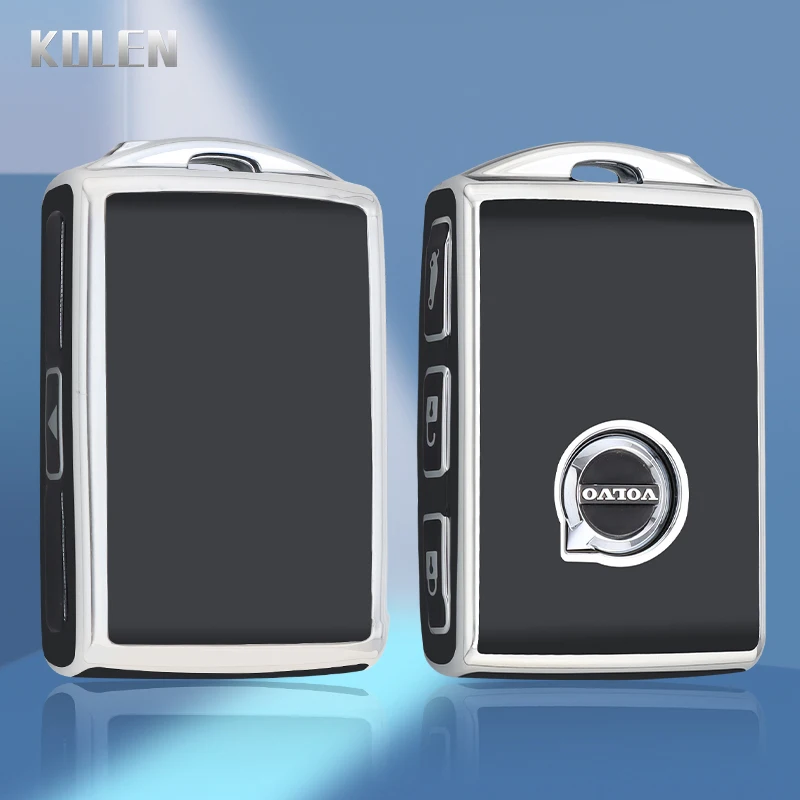 TPU Car Remote Key Case Cover Shell For Volvo S60 S90 XC40 XC60 XC90 V60 V90 C40 Polestar 1 Polestar 2 Protector Fob Accessories