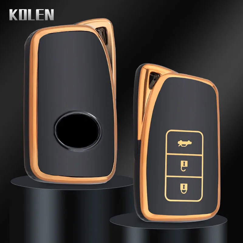 New TPU Car Remote Key Case Cover Shell Fob For Lexus NX IS RX ES 2025 GX LX LS UX GS 200 260 300 350 new NX200 NX300 RX350 ES300 Keyless