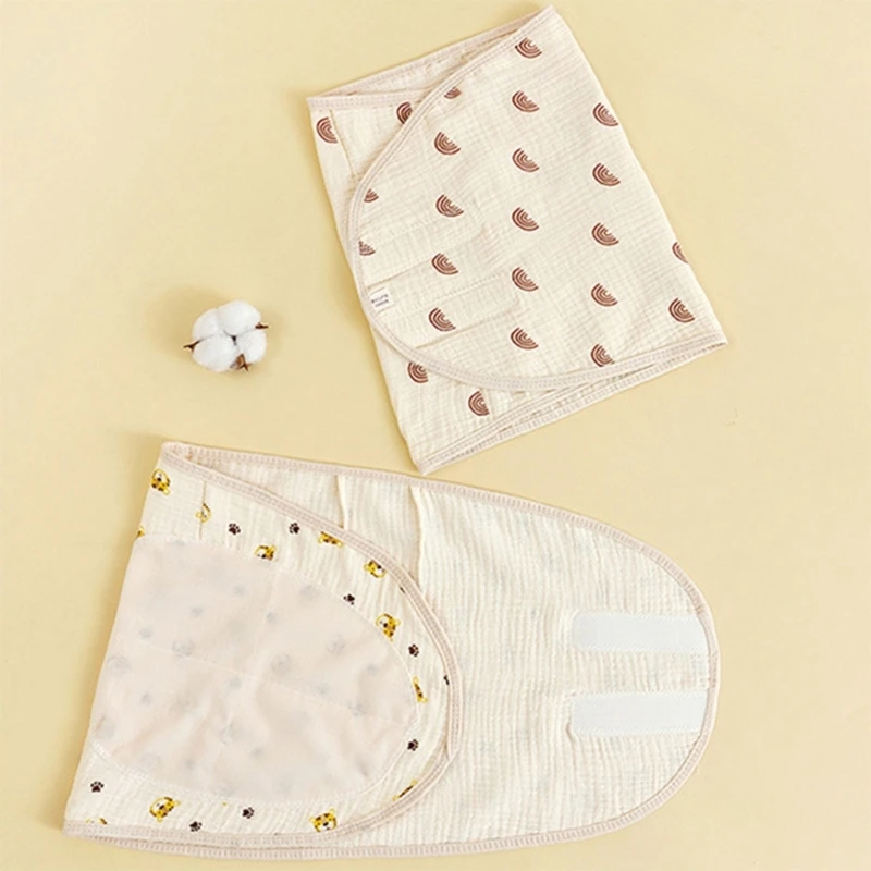 Baby Swaddle Comfortable Swaddle Sack for Baby Girl Or Baby Boys Swaddle 4-layer for Easy Use Newborn 2025 new Swaddle Blanket