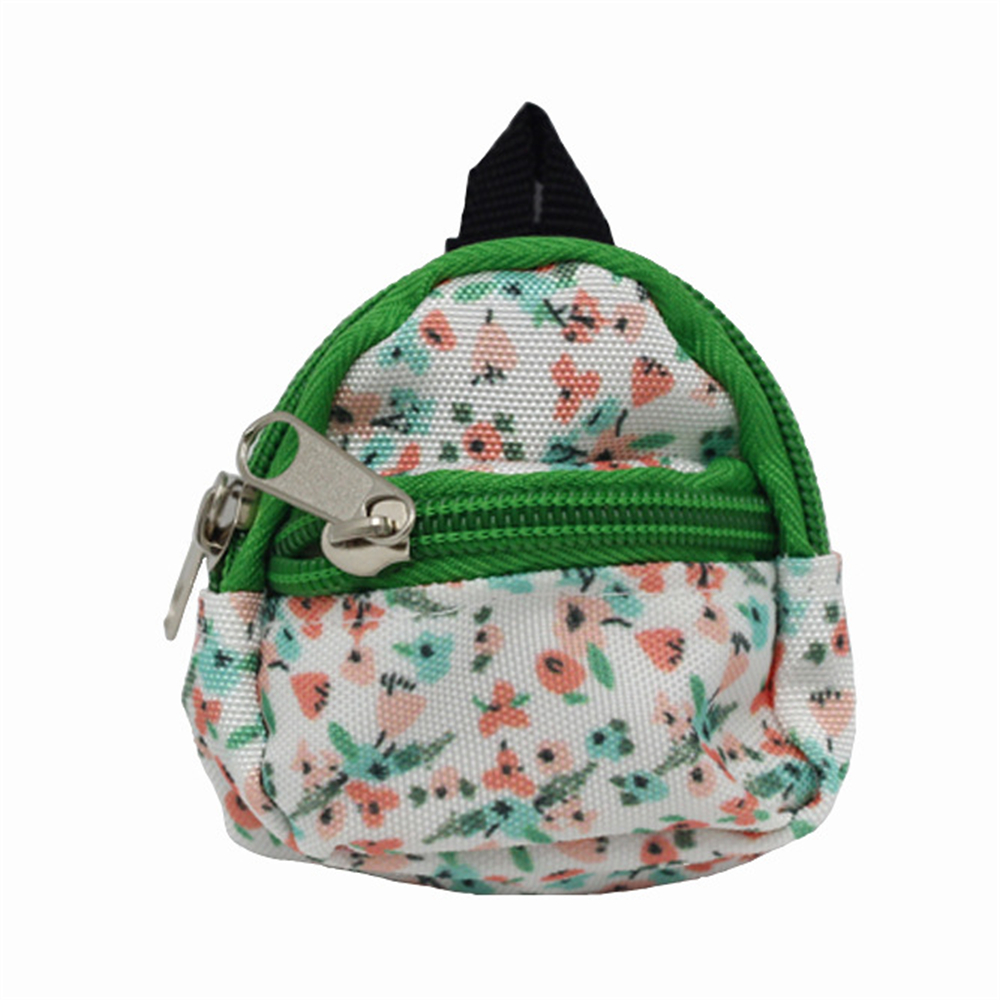 1 PCS Carino Mini Bambola Zaino Con Moneta Borsetto Bambole Zaino Bambole Per Bambini Bambole A Doppio Cinturini Accessori Fatti A Mano Bambole Fatt-image