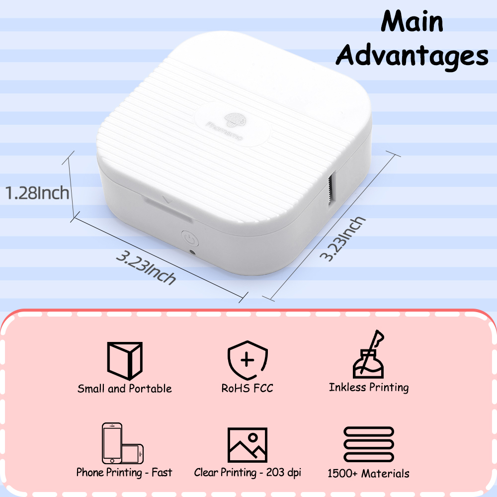 Phomemo Q30 Q31 new Q30S Label printer Label Maker Mini printer 6-15mm 2025 Portable Thermal Printer bluethooth Sticker Labeling hine