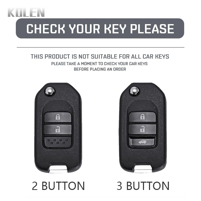 TPU Car Flip Key Case Cover Shell Fob For Honda Civic HRV CRV XRV CR-V Crider 2025 Pilot Fit Accord new 2 3 Buttons Accessories