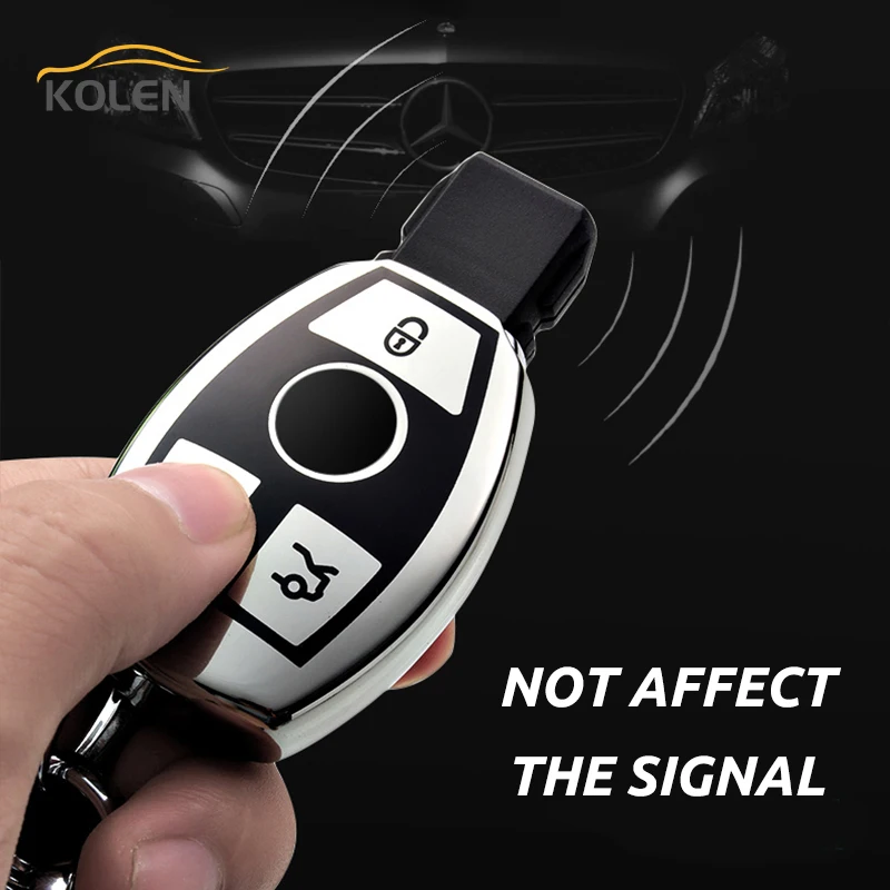 Soft TPU Car Remote Key Case Cover Fob For Mercedes Bnez new CLA 2025 GLC GLA GLK W203 W210 W211 W204 W176 A B C R Class AMG Accessories
