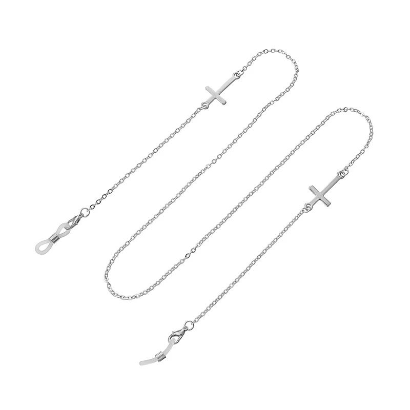 Pendant Sunglasses Chains Cross Eyeglasses Sunglasses Spectacles Metal new Glasses Chain Holder Cord Lanyard 2025 Necklace Eyeglass Strap