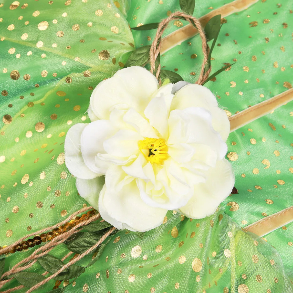 Little Dingdang Dress Baby Girl Picture Princess Clothing Birthday Christmas Gift Role Playing Role Playing Party Dressing Green Frog 240520bj