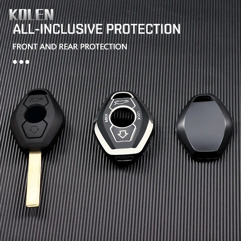 NEW TPU Car Remote Key Case Cover Shell For BMW 7 Series X3 X5 Z3 Z4 3 5 E38 E39 E46 E83 M5 325i Protector Key Fob Accessories