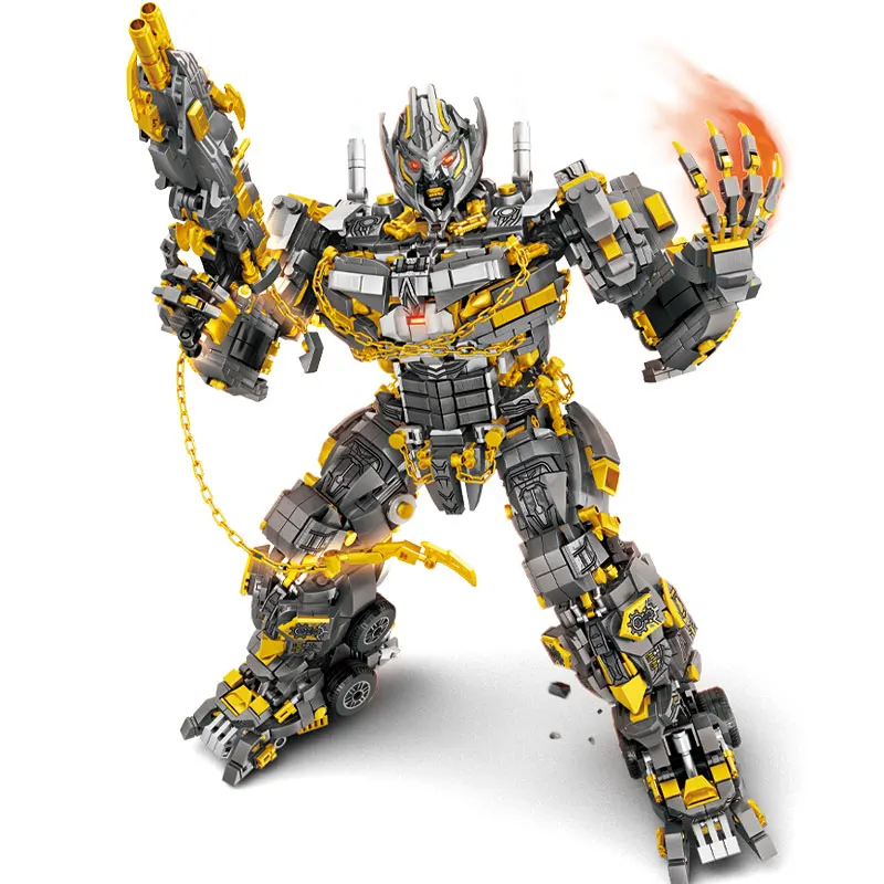2000Pcs Transform Beasts Robot MOC Building Sets Bricks DIY Mecha War Blocks Toys Christmas Gifts for Boys Adt Kids Technical C2512032